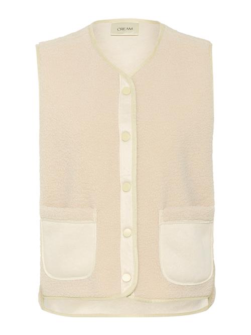 Cream Vest 'Bami'  creme