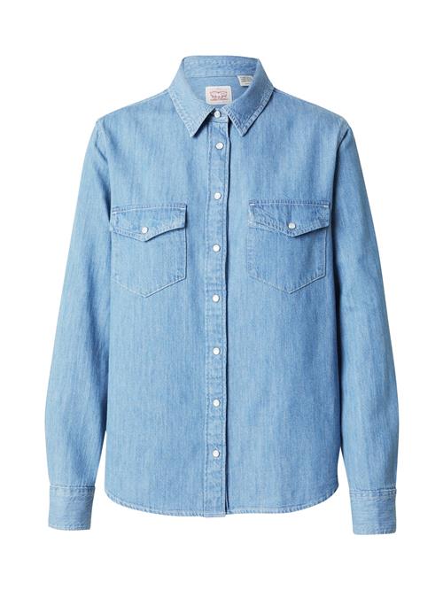 LEVI'S ® Bluse 'Iconic Western Linen+ Denim Shirt'  blue denim