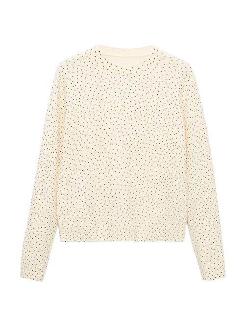 MANGO Pullover 'PEQUITA'  sand / sort