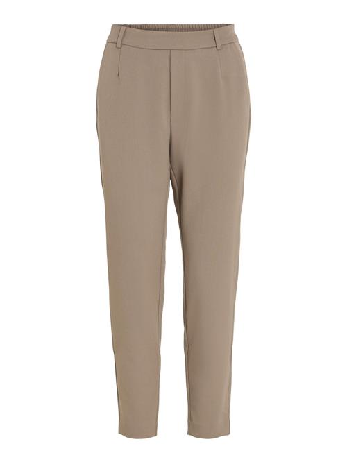 Se VILA Bukser 'Varone'  taupe / grey denim ved About You