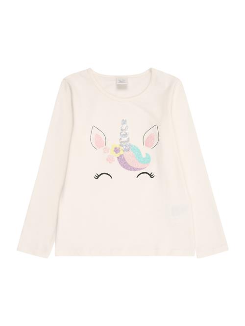 Lindex Bluser & t-shirts 'Unicorn Face'  gammelrosa / sort / sølv / uldhvid