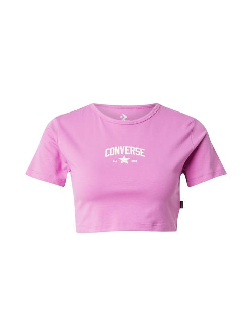 CONVERSE Shirts  pink / hvid