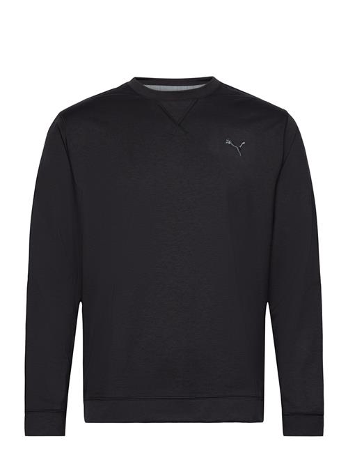 PUMA Golf Cloudspun Heather Crewneck PUMA Golf Black