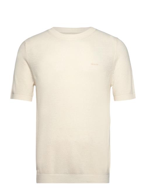 GANT Pique T-Shirt GANT Cream