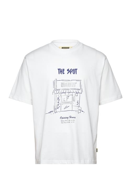 Woodbird Wbbaine Spot Tee Woodbird White