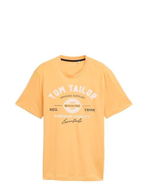 Logo Tee Tom Tailor Orange