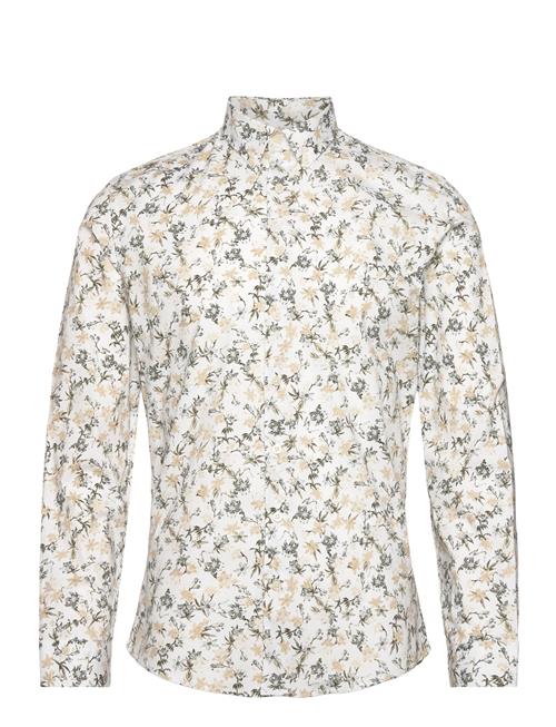 Aop Floral Shirt L/S Lindbergh White