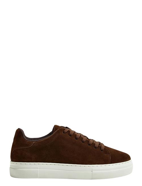 Selected Homme Slhdavid Chunky Suede Sneaker Noos Selected Homme Brown