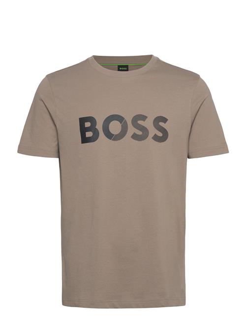 BOSS Tee Tape Logo BOSS Beige