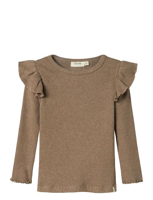 Lil'Atelier Nmfsophia Sni Ls Slim Top Lil Lil'Atelier Brown