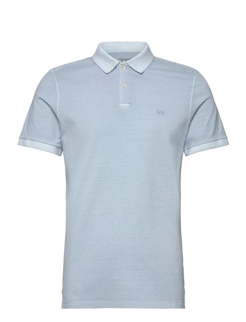 Lee Jeans Garment Dye Polo Lee Jeans Grey