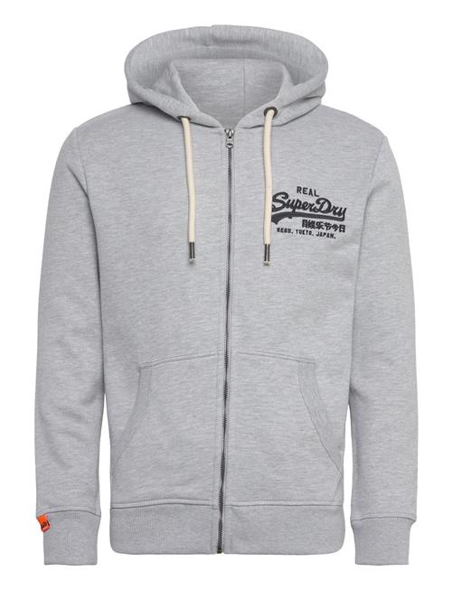 Superdry Vl Embroidered Ziphood Superdry Grey