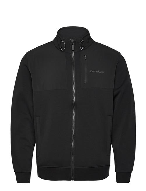 Hyper Tech Full Zip Sweatshirt Calvin Klein Golf Black