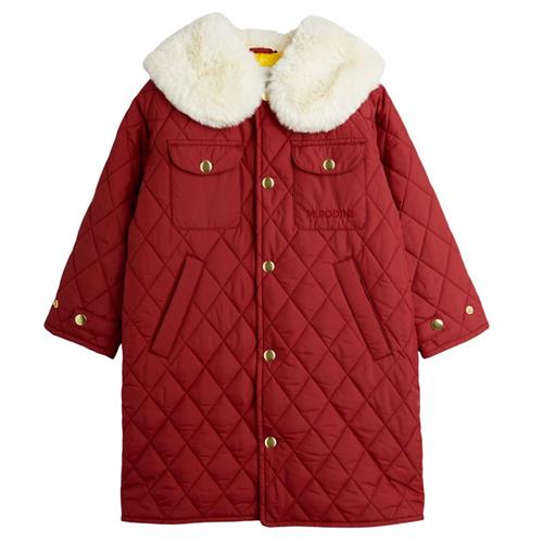 Mini Rodini Diamond Quilted Coat Brown | Brun | 92/98 cm