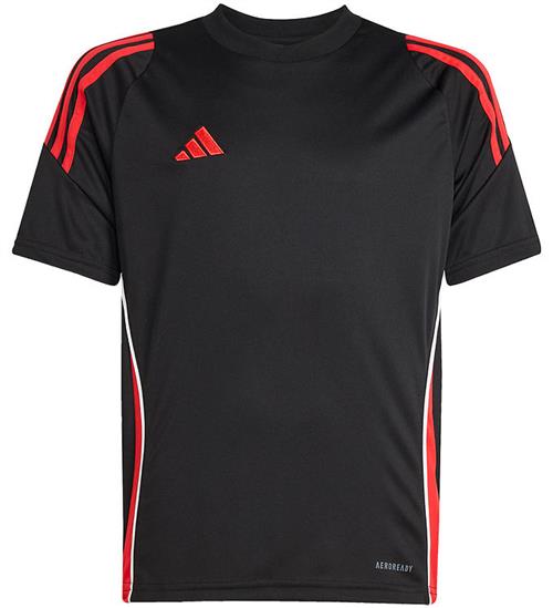 adidas Performance T-shirt - Trio24 - Black/Purrub