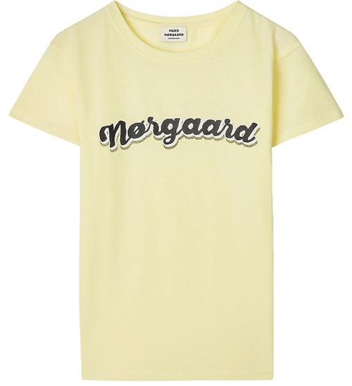 Mads Nørgaard T-shirt - Tuvina - Tender Yellow