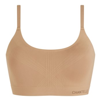 Chantelle Bh Smooth Comfort Wirefree Support Bralette Lysbrun  Small Dame