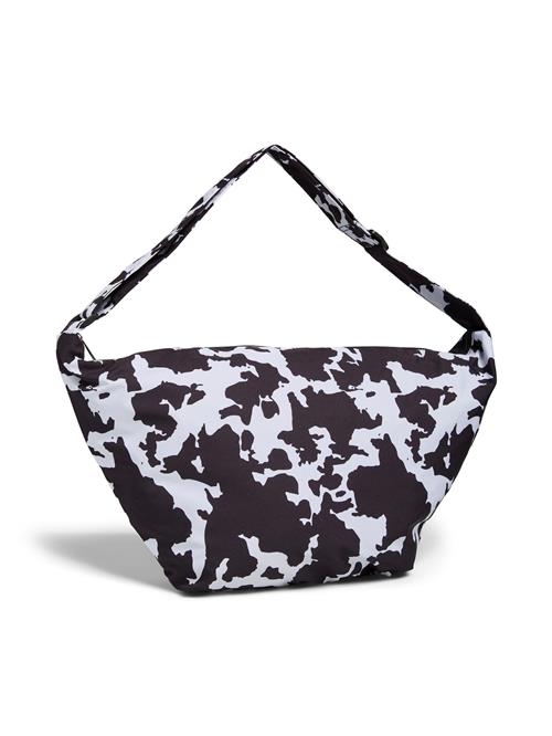 PIECES Skuldertaske 'PCAmanda'  sort / hvid