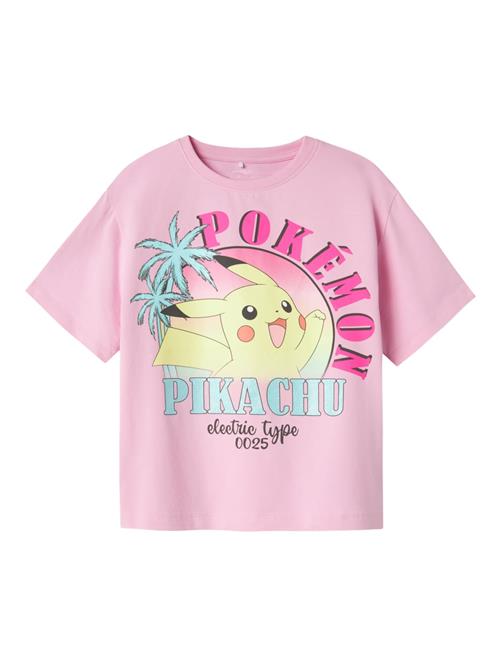 NAME IT Bluser & t-shirts 'NKFFAMI POKEMON'  lyseblå / gul / lyserød / mørk pink