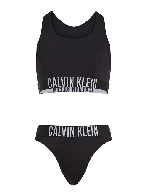 Calvin Klein Swimwear Bikini  grå / sort