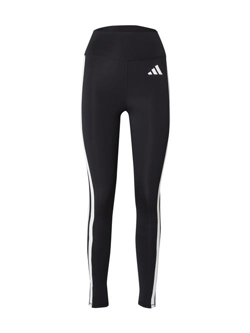 ADIDAS PERFORMANCE Sportsbukser 'OPT ESS 3S'  sort / hvid