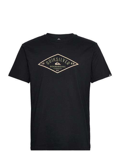 Qs Diamond Logo Ss Quiksilver Black