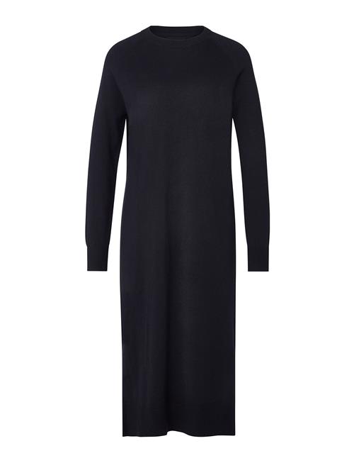 Lexington Clothing Ivana Cotton/Cashmere Blend Knitted Dress Lexington Clothing Navy