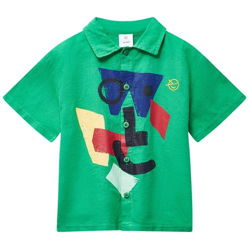 Wynken Camp Skjorte Fresh Green | Grønn | 2 years