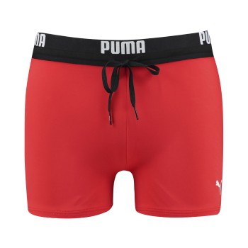 Puma Badebukser Logo Swim Trunks Rød Medium Herre