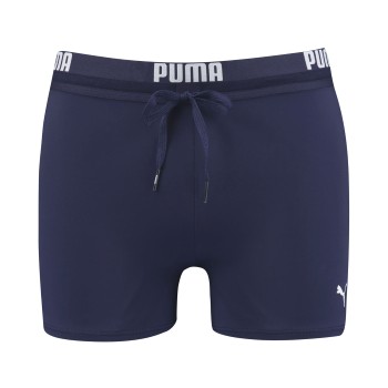 Puma Badebukser Logo Swim Trunks Marineblå Medium Herre