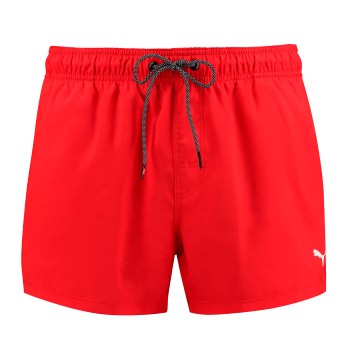 Puma Badebukser Short Length Swim Shorts Rød polyester Small Herre