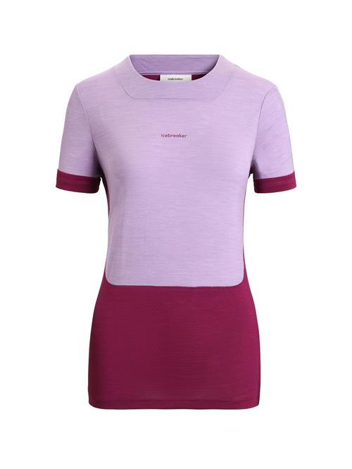 ICEBREAKER Funktionsbluse 'ZoneKnit'  lavendel / bordeaux