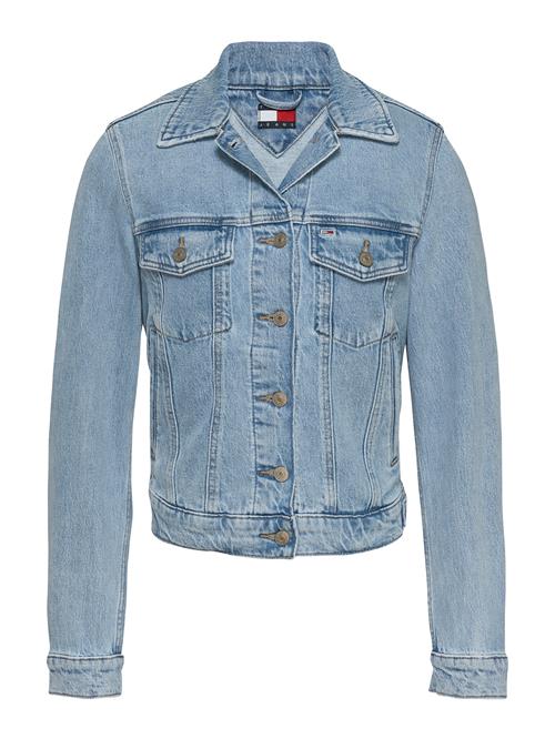 Tommy Jeans Overgangsjakke 'CLASSIC'  blue denim