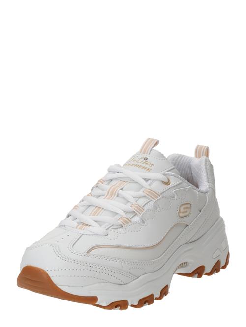 SKECHERS Sneaker low 'D LITES-GOOD NEUTRAL'  camel / hvid