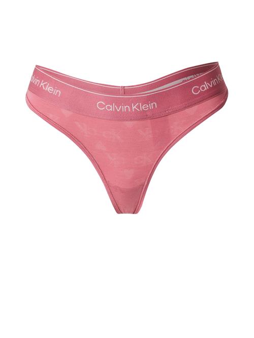 Calvin Klein String  pink / offwhite