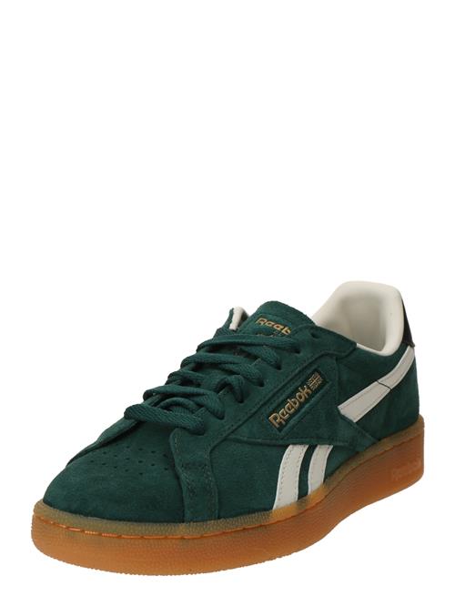 Reebok Sneaker low 'CLUB C GROUNDS'  guld / smaragd / hvid