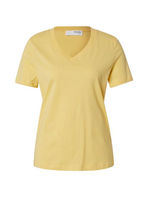 Se SELECTED FEMME Shirts 'SLFESSENTIAL'  citron ved About You