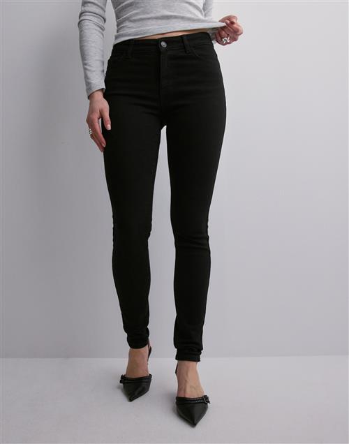 Pieces - Sort - Pcdana Mw Skinny Jeans BL102 Noos B