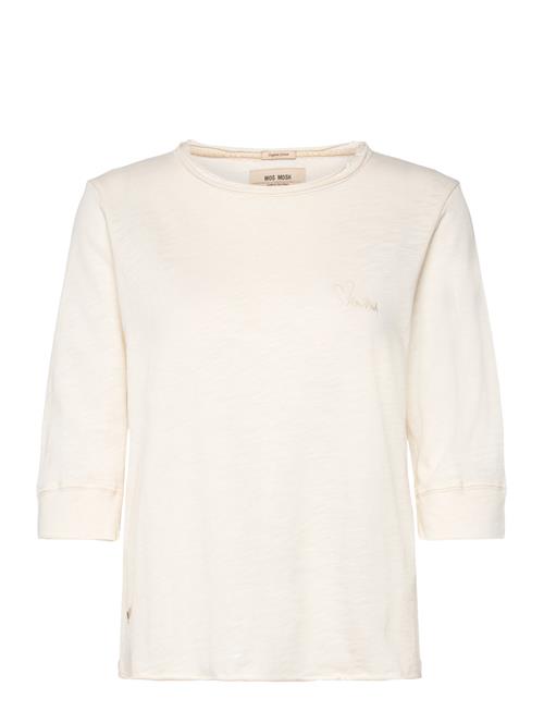 Mmzelma 3/4 Sleeve Tee MOS MOSH Cream