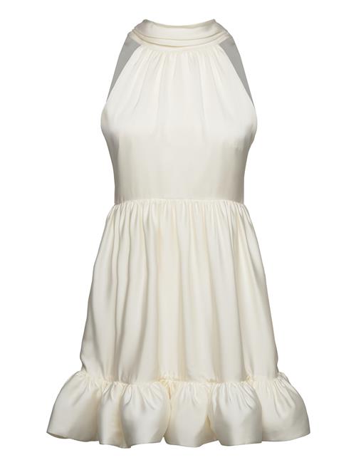 Malina Liana Halterneck Mini Dress Malina Cream