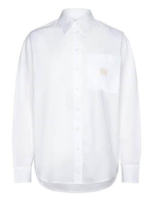 Calvin Klein Jeans Woven Label Relaxed Shirt Calvin Klein Jeans White