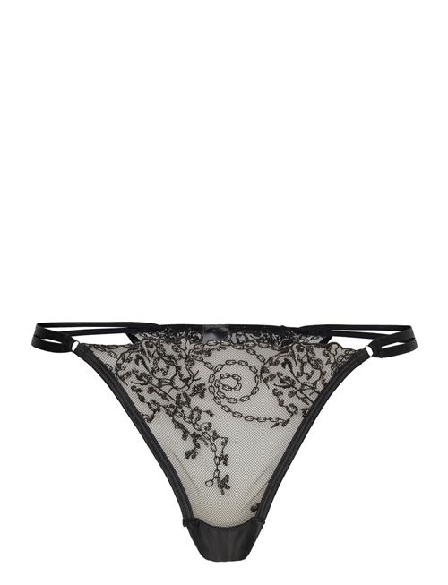 Hunkemöller Felicia High Leg Tanga String Hunkemöller Black