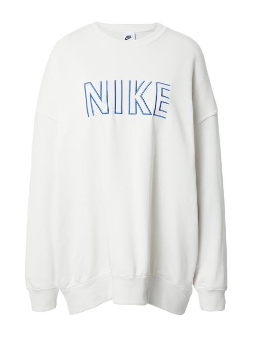 Nike Sportswear Sweatshirt  lyseblå / hvid