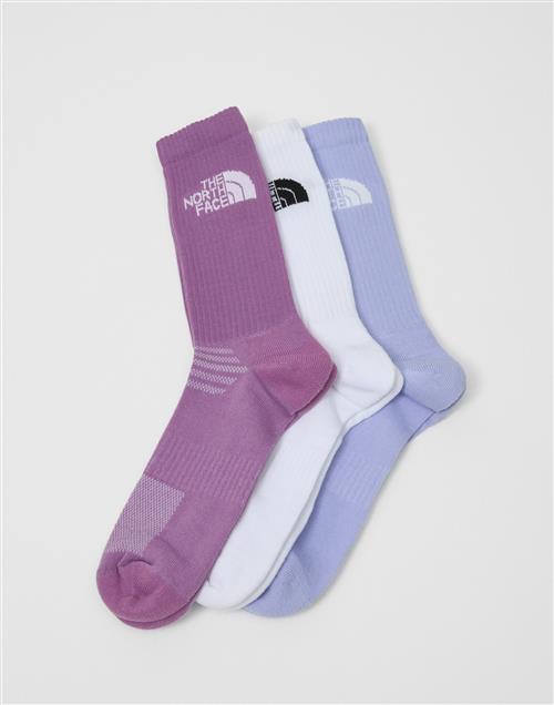 The North Face - Pink - Multi Sport Cush Crew Sock 3P