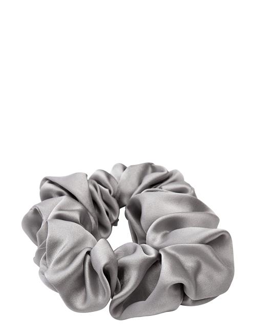 Mulberry Silk Scrunchie Grey Lenoites Grey