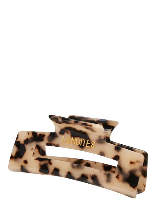 Eco-Friendly Hair Claw Nude Leopard Lenoites Beige