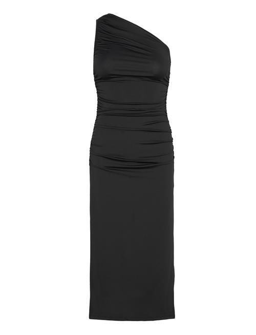 Perry Shoulder Dress Bubbleroom Black