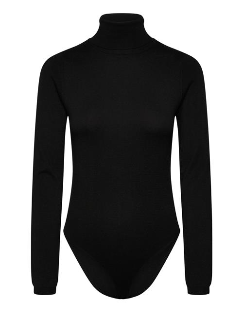 Bardot Roll Neck Knit Bodysuit Bardot Black