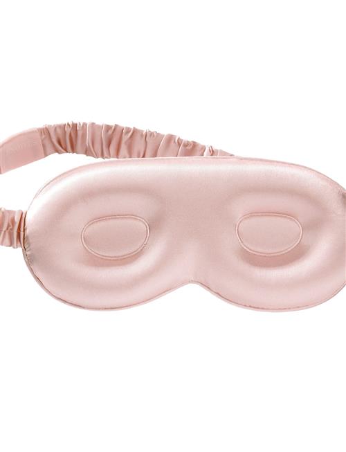 Lenoites Mulberry Silk Contour Sleep Mask Pearl Lenoites Pink