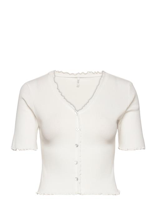 ONLY Onllaila S/S Button Top Jrs ONLY White